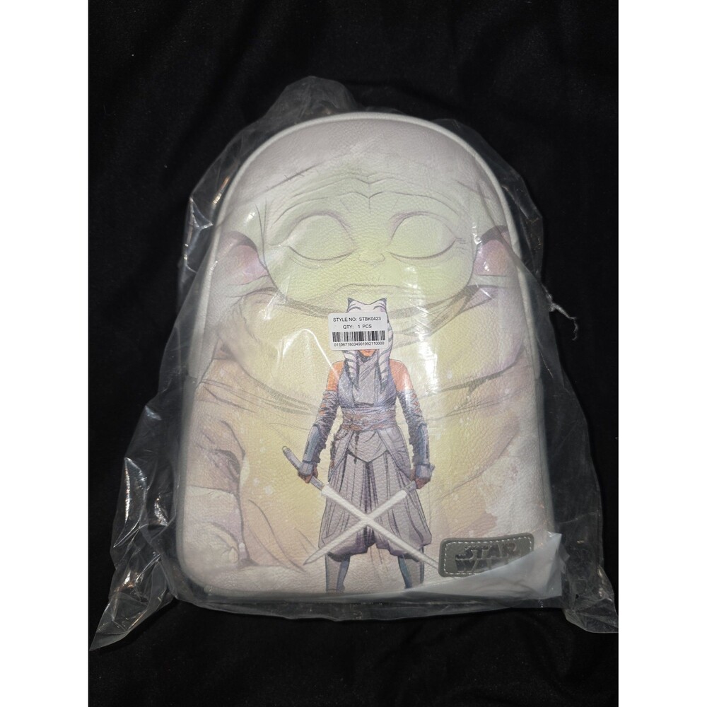 NWT Disney Star wars Yoda grogu the child mini backpack bookbag bag